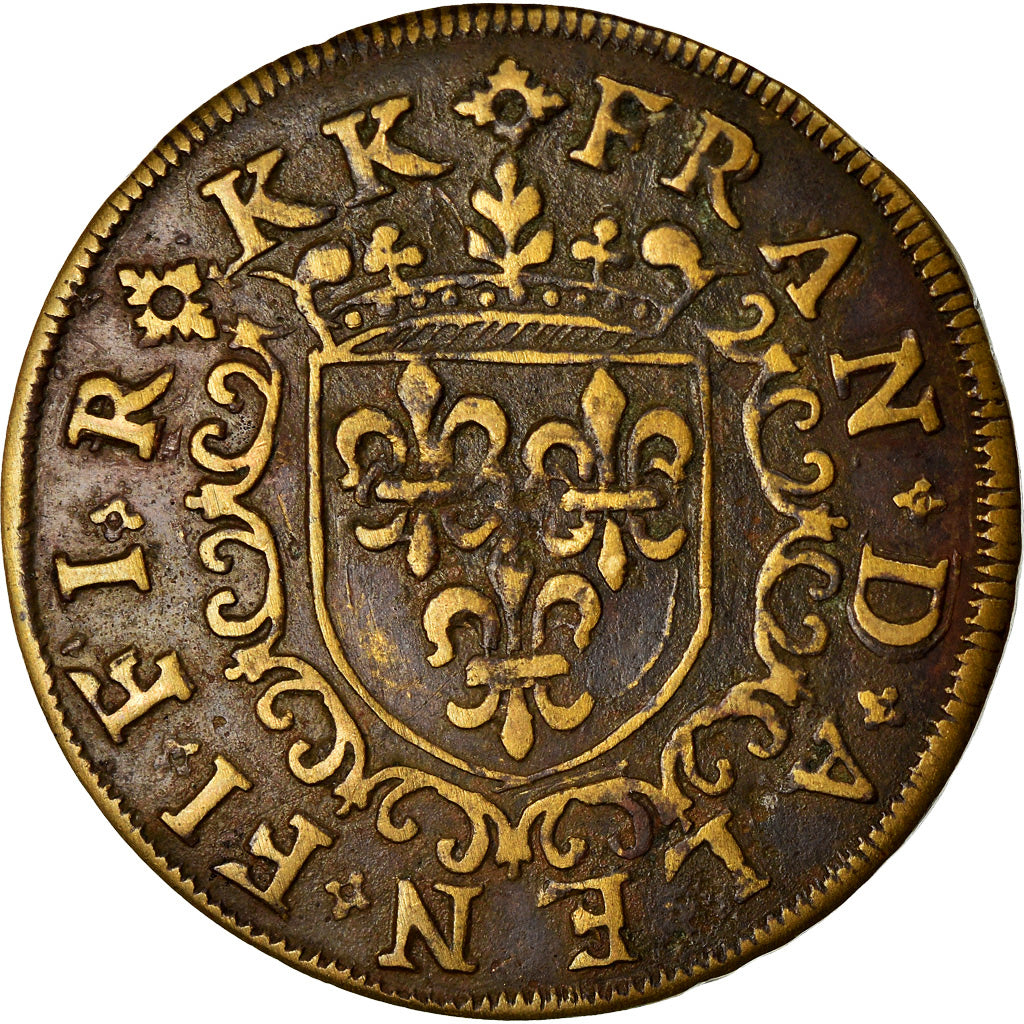Francia, Token, Perche, François duc d'Alençon, BB, Ottone, Feuardent:6477