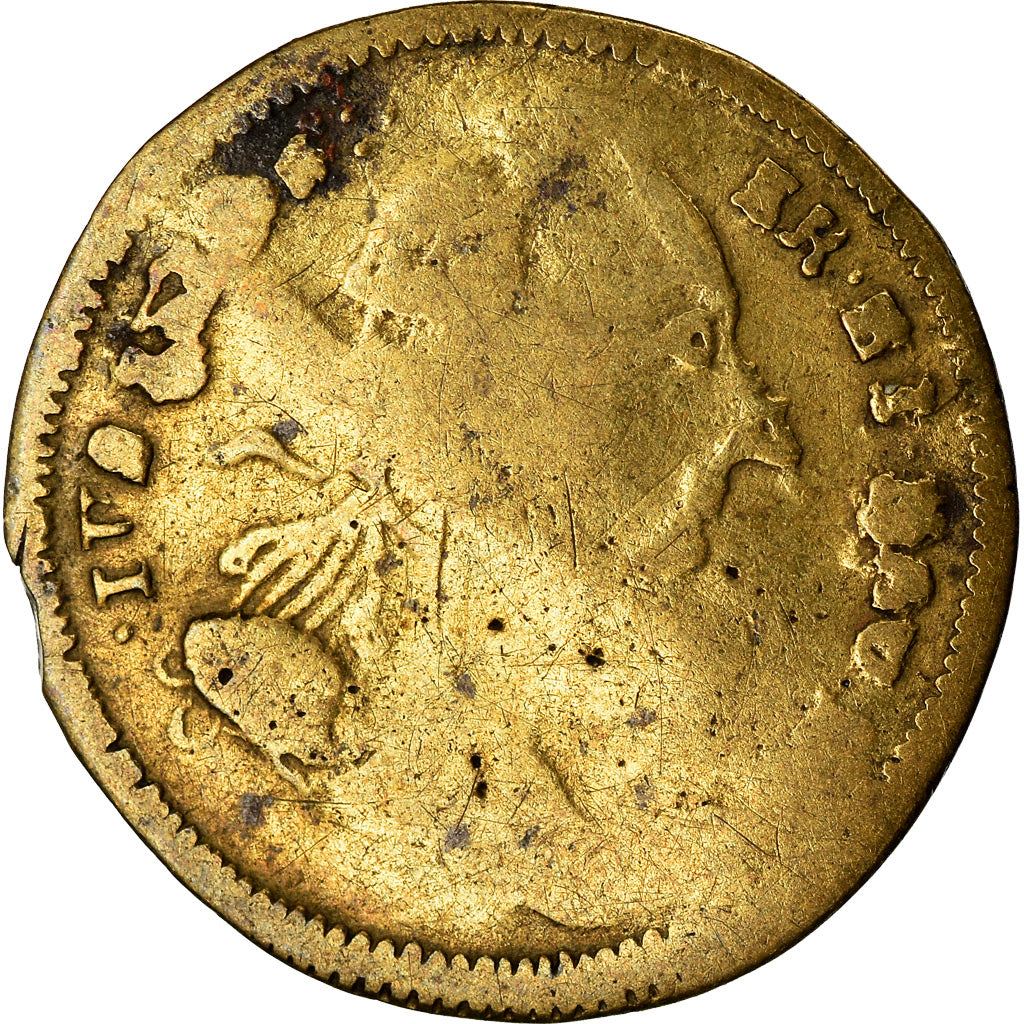 France, Jeton, Royal, Louis XVI, Nuremberg, TB, Laiton