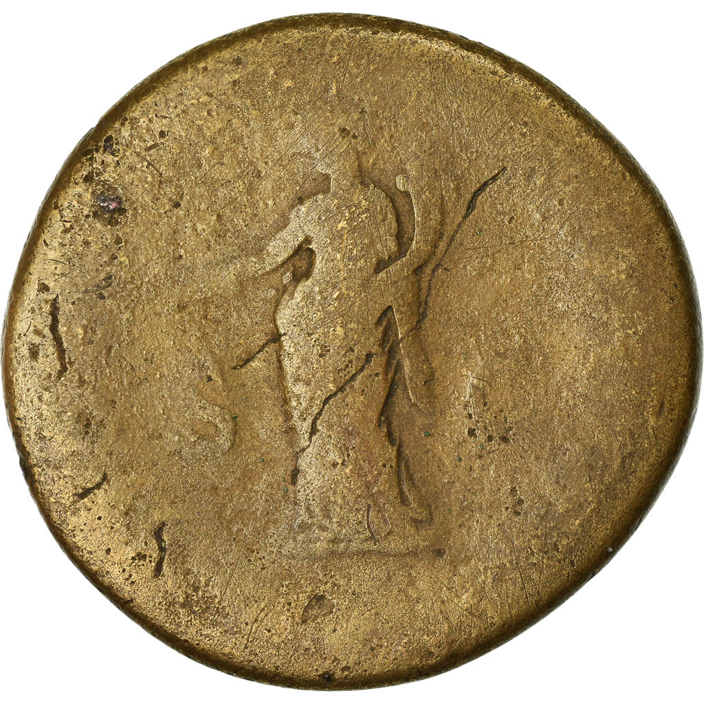 Coin, Vespasian, Sestertius, Roma, F(12-15), Bronze