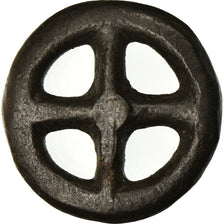 Monnaie, Rouelles gauloises, Rouelle, Ier siècle AV JC, TTB+, Potin