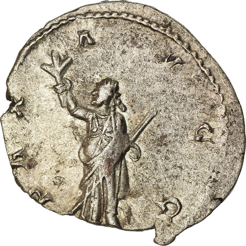Coin, Valerian I, Antoninianus, 257, Milan, VF(30-35), Billon, RIC:245