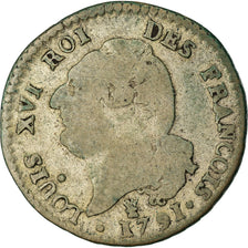 Monnaie, France, Louis XVI, 15 sols françois, 15 Sols, 1/8 ECU, 1791, Limoges