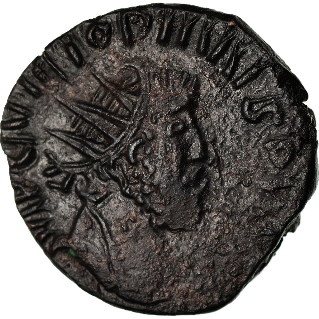 Coin, Victorinus, Antoninianus, Gallic imitation, EF(40-45), Copper
