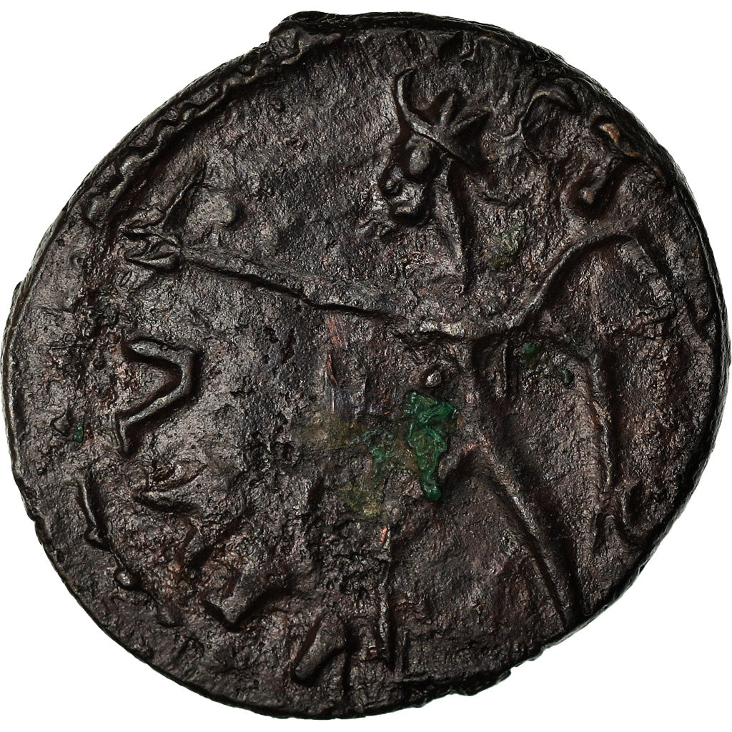 Munten, Tetricus II, Antoninianus, Gallic imitation, ZF, Billon