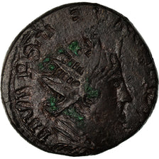 Moneda, Tetricus II, Antoninianus, Gallic imitation, BC+, Vellón