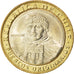 CHILE, 100 Pesos, 2005, Santiago, KM #236, MS(63), Bi-Metallic, 23.5, 7.62