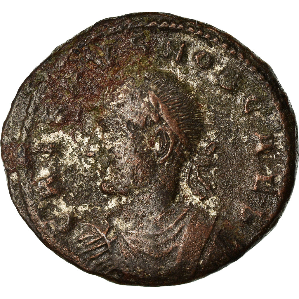 Coin, Crispus, Nummus, 320, Thessalonica, VF(20-25), Copper, Cohen:166