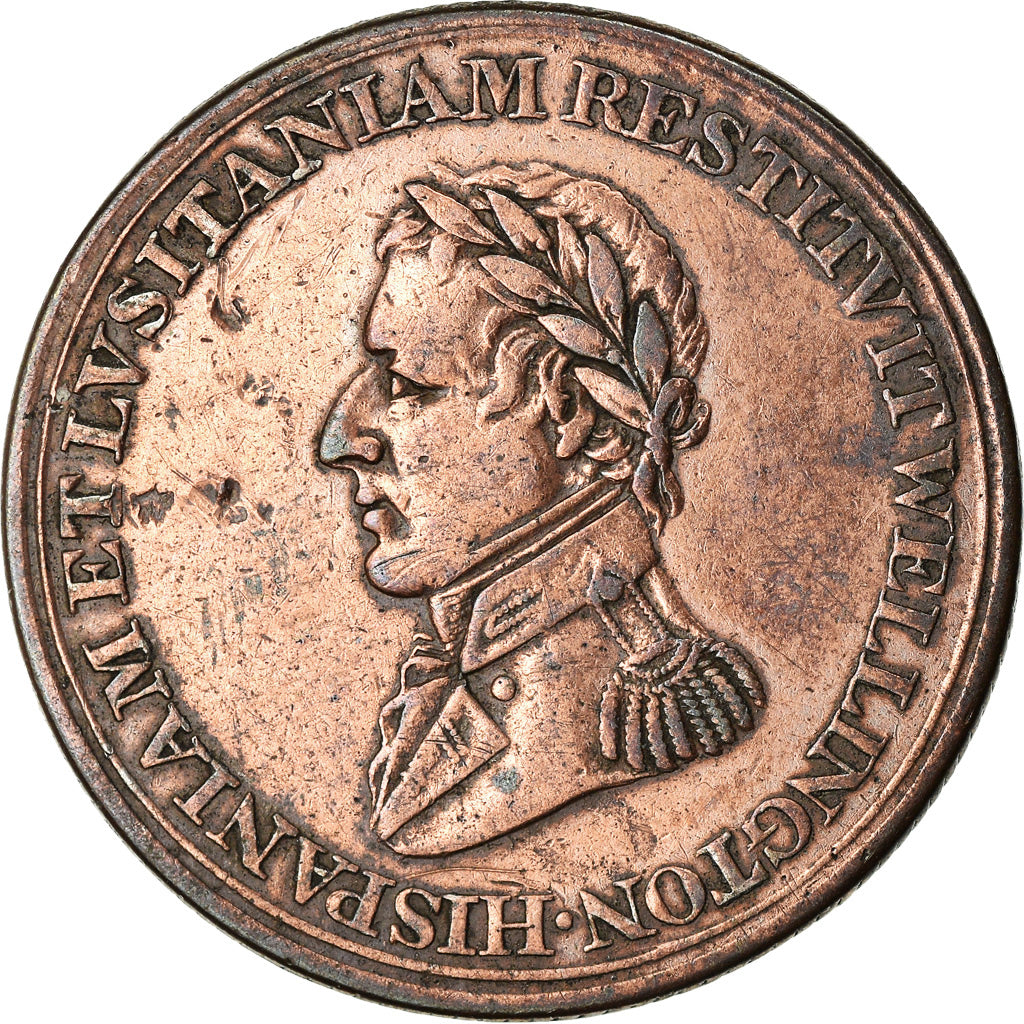 Reino Unido, Token, Grã-Bretanha, Wellington's victory at Salamanca, 1812