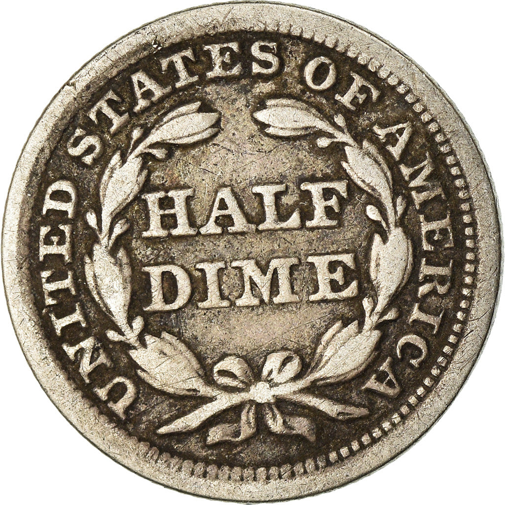 Moneta, Stati Uniti, Seated Liberty Half Dime, Half Dime, 1854, U.S. Mint