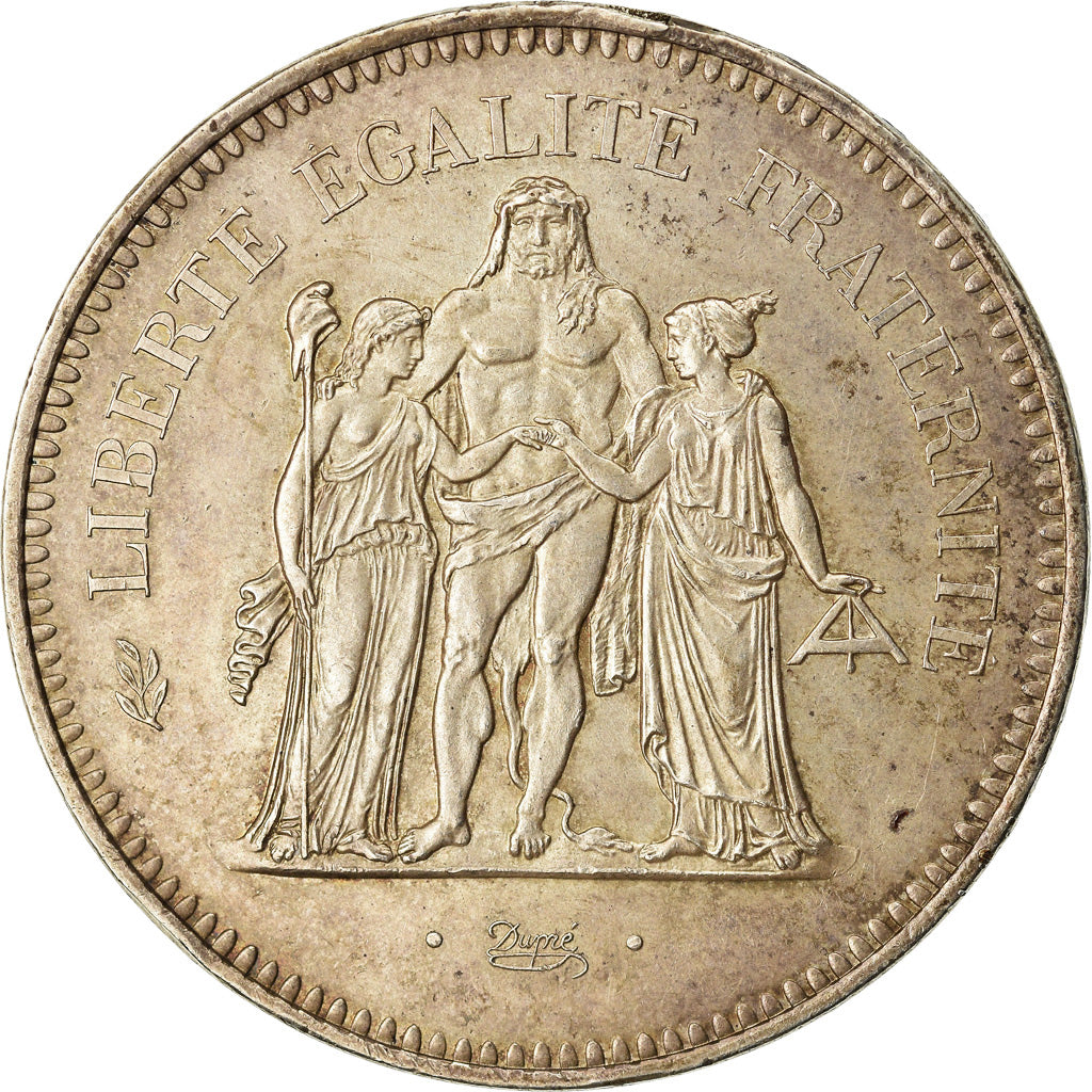 Monnaie, France, Hercule, 50 Francs, 1975, Paris, SUP+, Argent, Gadoury:882