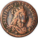 Moneda, Francia, Louis XIV, Liard de France au buste juvénile, deuxième type