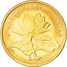 Coin, CHINA, PEOPLE'S REPUBLIC, 5 Jiao, 2002, MS(63), Brass, KM:1411
