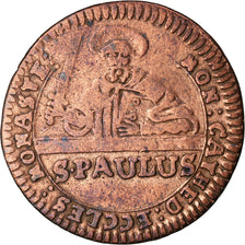 Münze, Deutsch Staaten, MUNSTER, 3 Pfenning, 1753, S+, Kupfer, KM:430