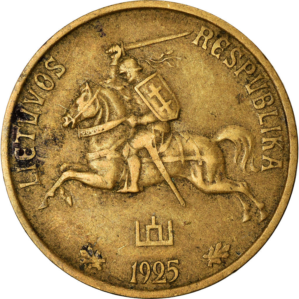 Münze, Lithuania, 20 Centu, 1925, King's Norton, SS, Aluminum-Bronze, KM:74