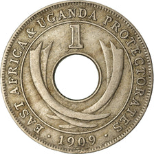 Moneda, ESTE DE ÁFRICA, Edward VII, Cent, 1909, MBC, Cobre - níquel, KM:5a