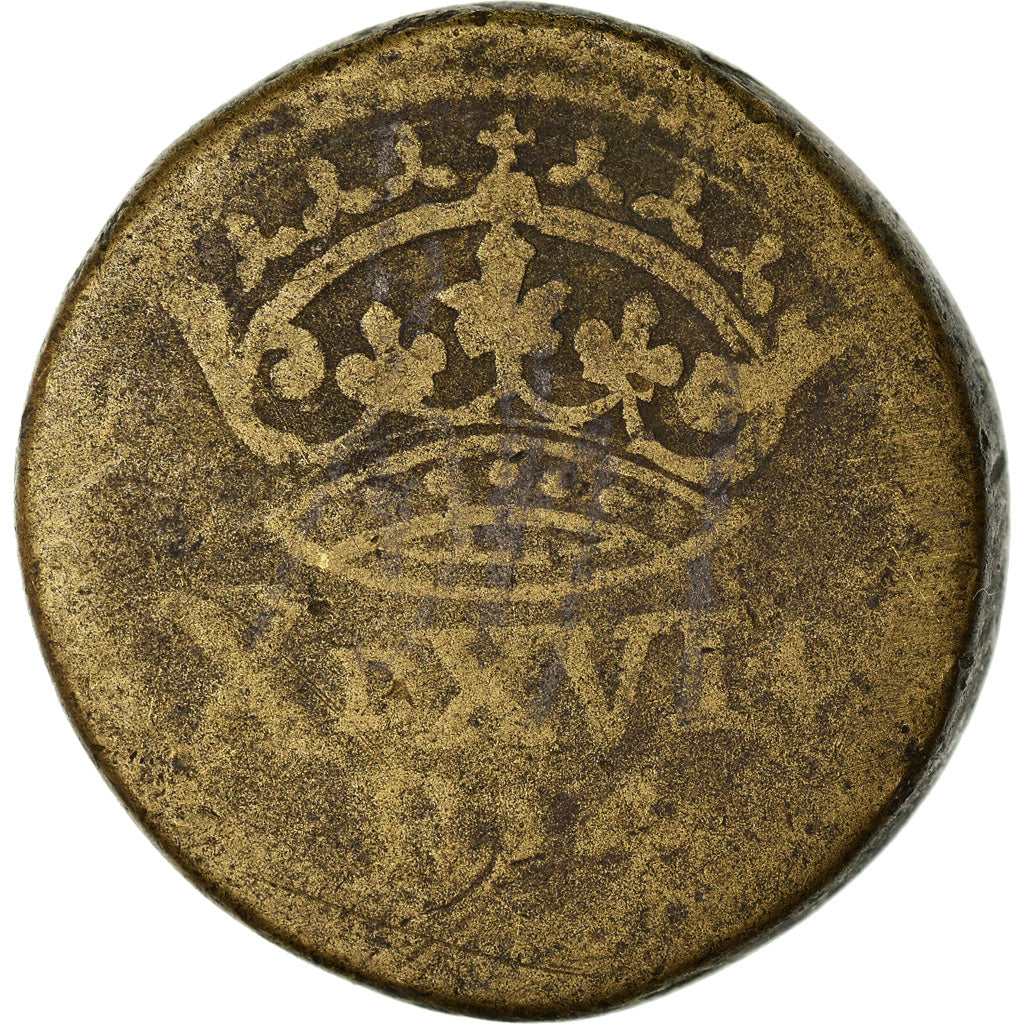 Münze, Spanien, Monetary Weight, 4 Réales, XVIIth Century, S, Messing