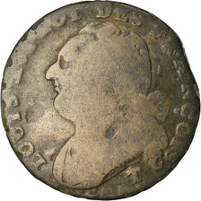Munten, Frankrijk, Louis XVI, 12 Deniers, 1792, Saumur, ZG, Bronze, Gadoury:15