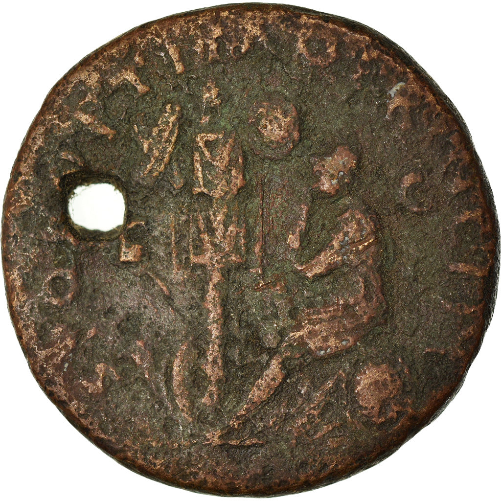 Moneta, Trajan, As, 106-107, Rome, MB, Bronzo, RIC:562