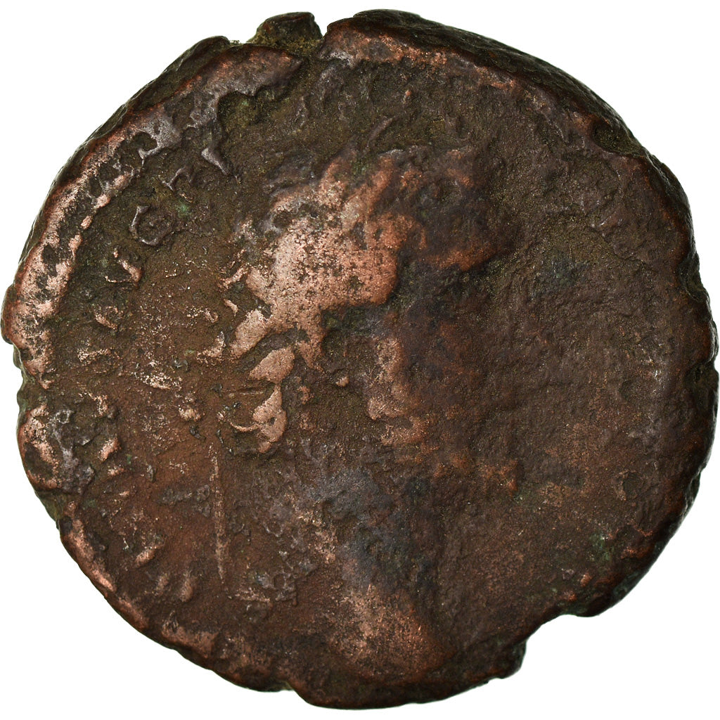 Moneta, Antoninus Pius, As, 147, Rome, F(12-15), Bronze, RIC:828