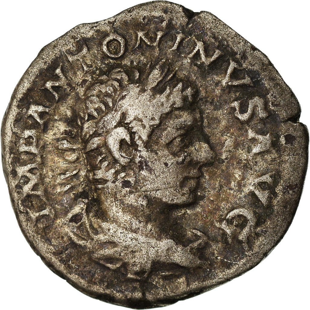 Moneda, Elagabalus, Denarius, 220, Rome, MBC, Plata, RIC:27