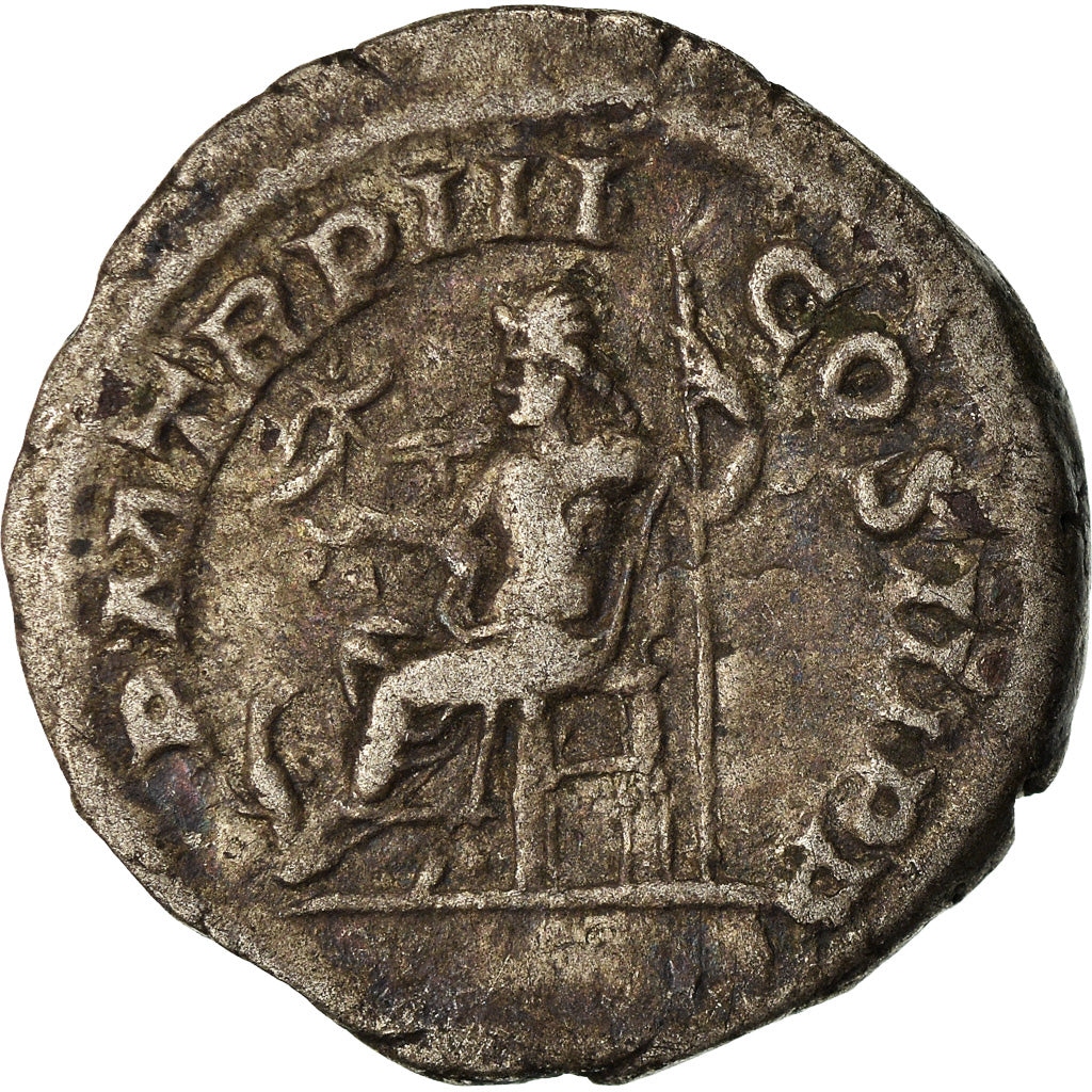 Moneda, Elagabalus, Denarius, 220, Rome, MBC, Plata, RIC:27