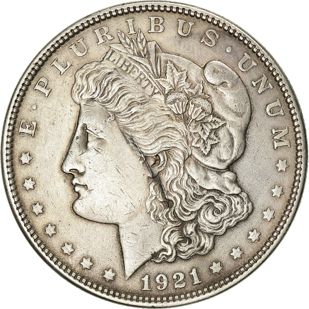 Munten, Verenigde Staten, Morgan Dollar, Dollar, 1921, U.S. Mint, Philadelphia
