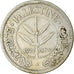 Moneda, Palestina, 50 Mils, 1927, MBC, Plata, KM:6