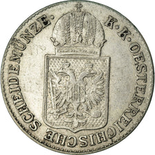 Coin, Austria, Franz Joseph I, 6 Kreuzer, 1849, Vienna, EF(40-45), Silver