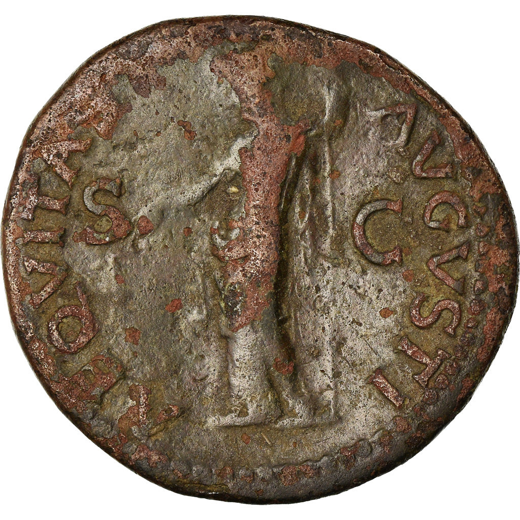Moneta, Vespasian, As, 77-78, Lyon - Lugdunum, MB+, Bronzo, RIC:1228
