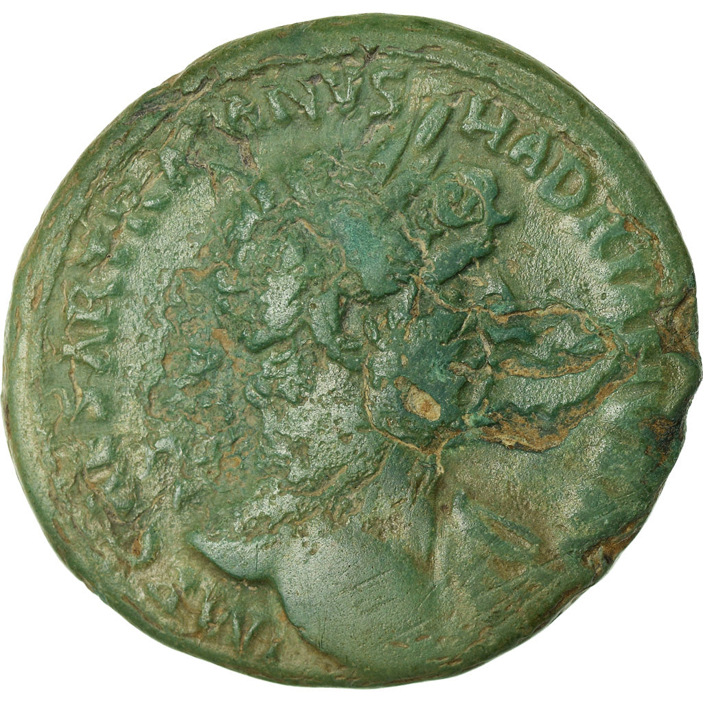 Moneta, Hadrian, As, 119-122, Rome, MB, Bronzo, RIC:572