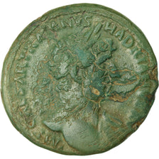 Moneta, Hadrian, As, 119-122, Rome, MB, Bronzo, RIC:572