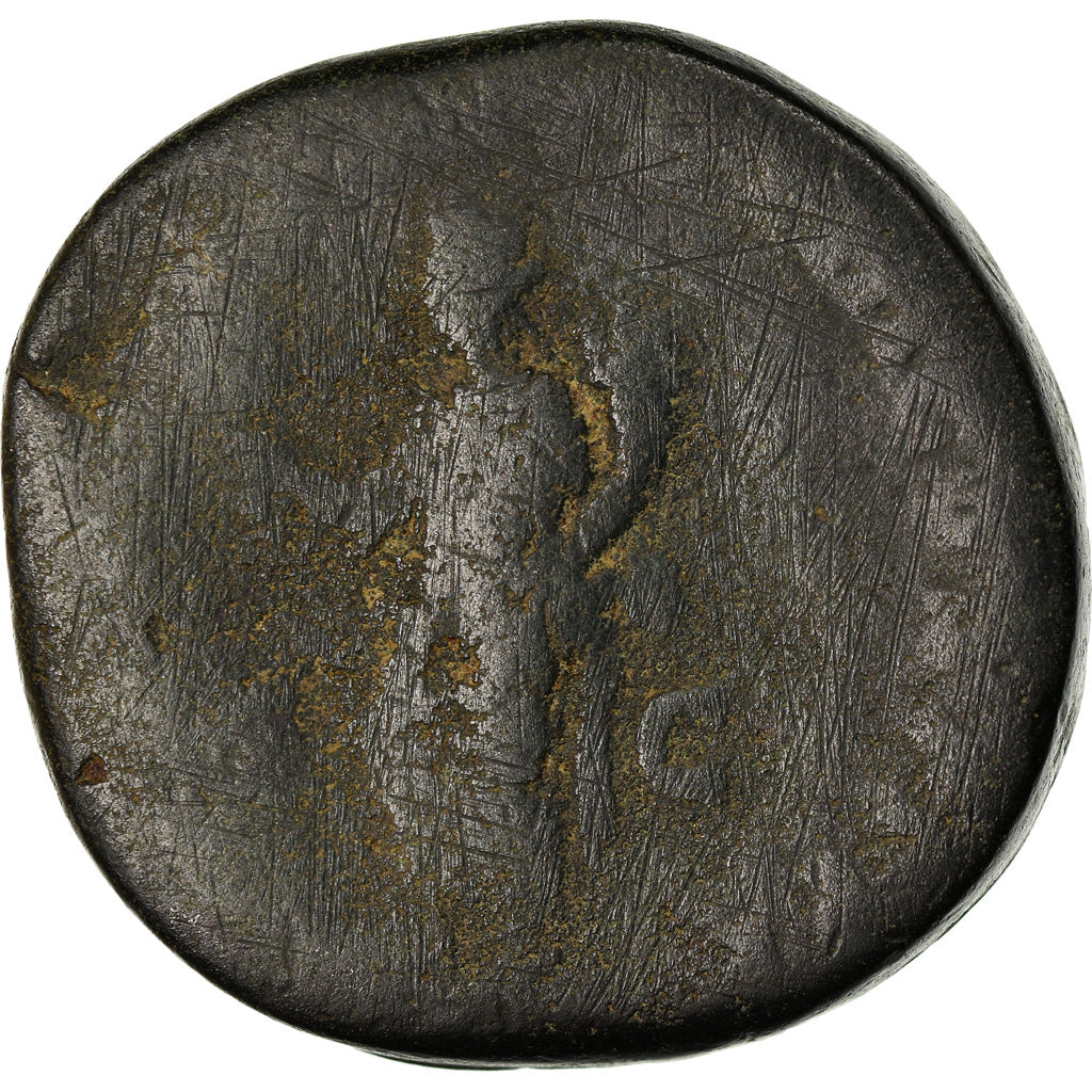 Moneta, Septimius Severus, Sesterzio, 195, Rome, B+, Bronzo, RIC:692a