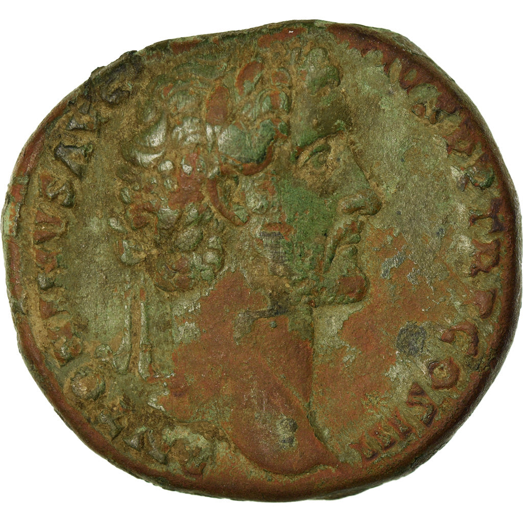 Moneta, Antoninus Pius, Sestertius, 140-144, Rome, VF(20-25), Bronze, RIC:635a