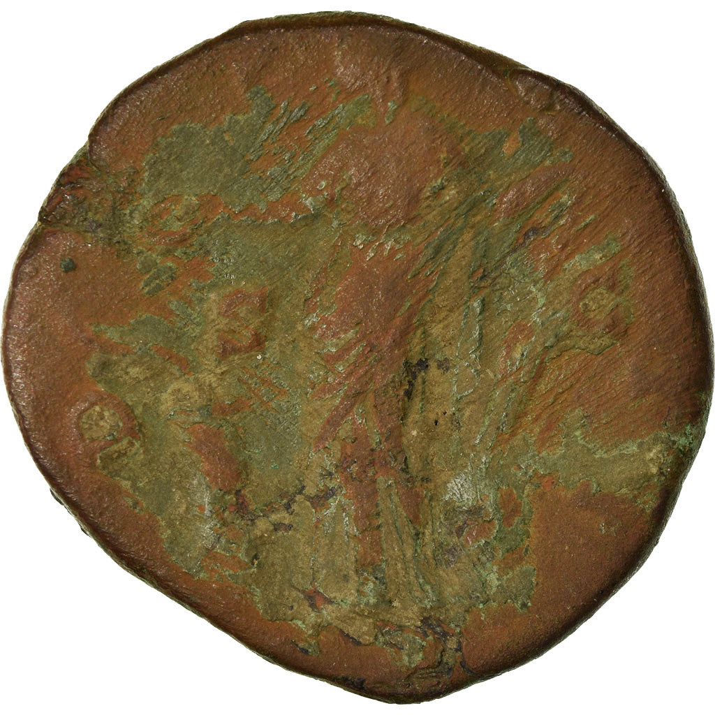 Moneta, Antoninus Pius, Sestertius, 140-144, Rome, VF(20-25), Bronze, RIC:635a