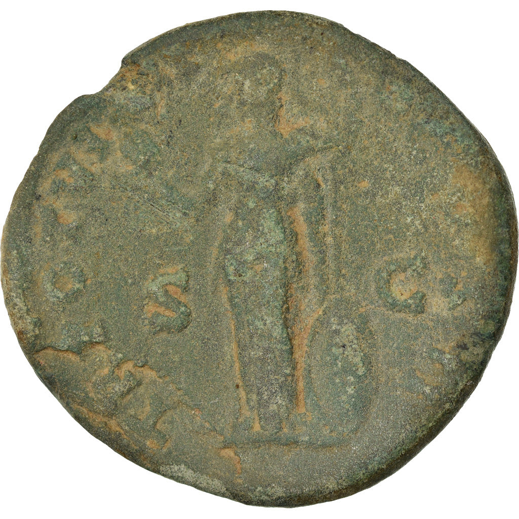 Moneda, Marcus Aurelius, Sestercio, 151-152, Rome, BC+, Bronce, RIC:1301