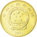 Coin, CHINA, PEOPLE'S REPUBLIC, 5 Yüan, 2011, MS(63), Brass, KM:1992