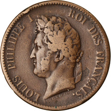 Monnaie, Colonies françaises, Louis - Philippe, 5 Centimes, 1839, Paris, TB+
