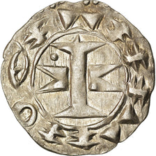 Moneta, Francia, Languedoc, Anonymous, Denarius, Narbonne, BB+, Biglione
