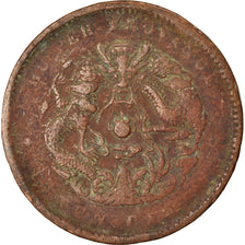 Münze, China, HUPEH PROVINCE, Kuang-hs, 10 Cash, 1902, Ching, S, Kupfer, KM:122
