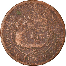 Münze, China, HUPEH PROVINCE, Kuang-hs, 10 Cash, 1906, Ching, SGE+, Kupfer