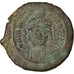 Coin, Maurice Tiberius, Follis, 586-587, Constantinople, EF(40-45), Copper