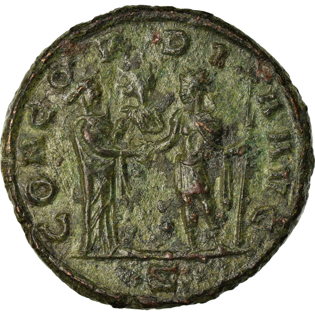 Coin, Aurelian, As, AD 273-274, Rome, EF(40-45), Copper, RIC:80