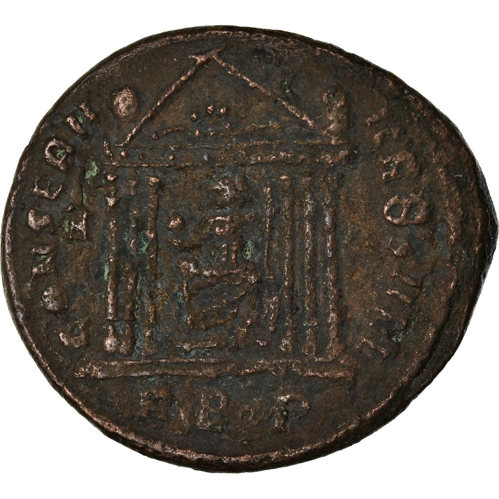 Moneta, Maxentius, Follis, 308-310, Rome, MB+, Bronzo, RIC:210