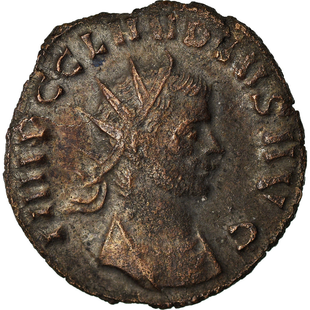 Munten, Claudius II Gothicus, Antoninianus, 268-269, Rome, FR+, Billon, RIC:187