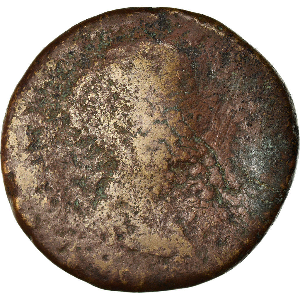 Munten, Faustina II, Sestertius, Roma, ZG, Koper