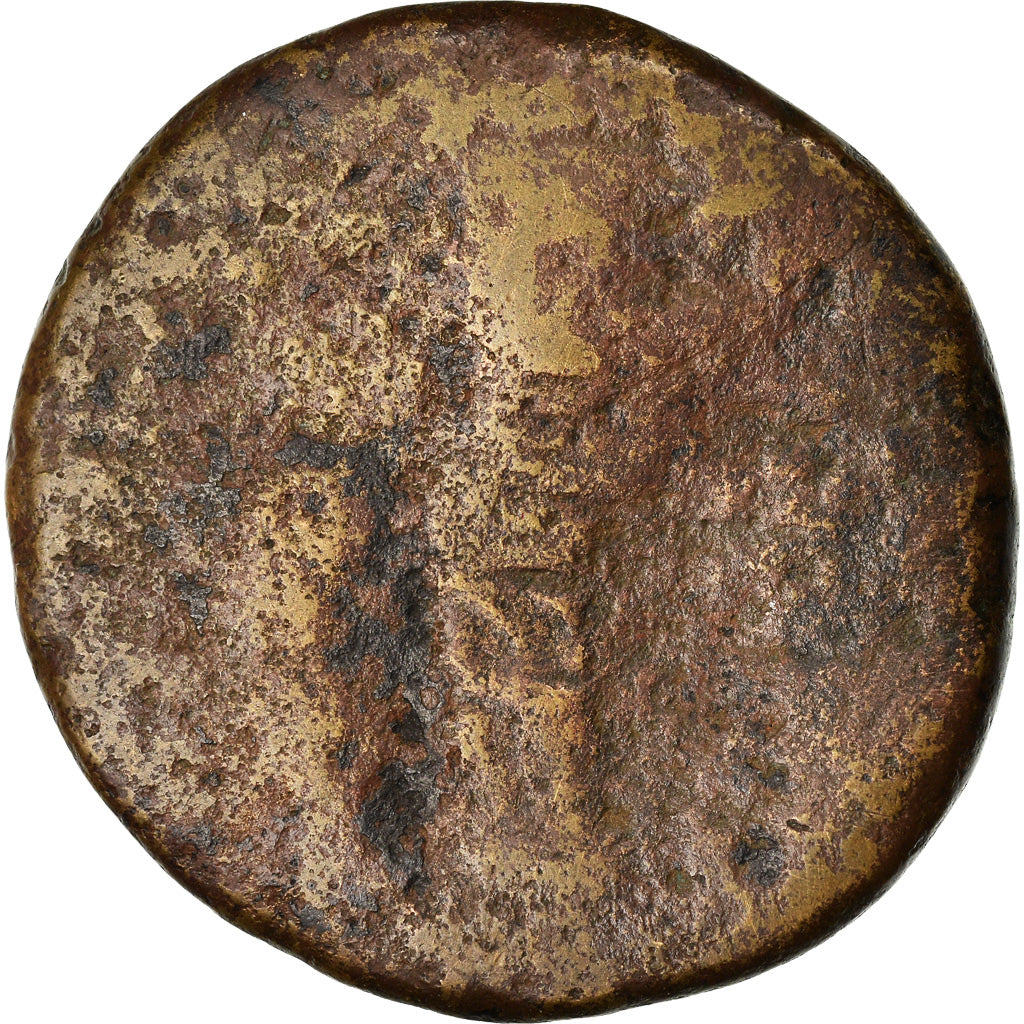 Munten, Faustina II, Sestertius, Roma, ZG, Koper