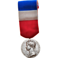 France, Médaille d'honneur du travail, Medal, 1987, Excellent Quality