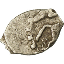 Coin, Russia, Peter I, Kopek, 1682-1725, VG(8-10), Silver