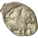 Moneta, Russia, Ivan IV, Denga, 1/2 Kopek, 1533-1584, MB+, Argento