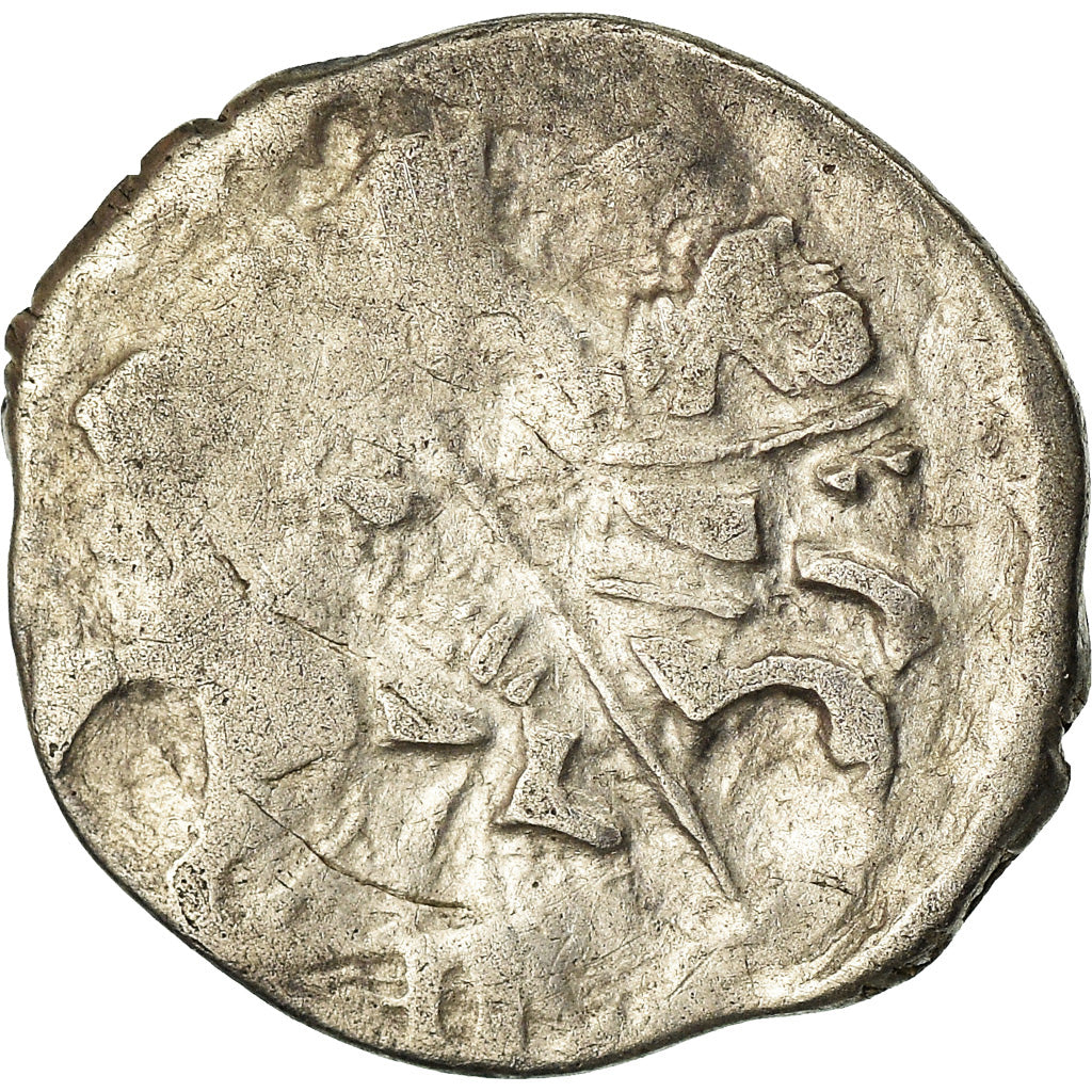 Monnaie, Russie, Feodor Ivanovich, Kopek, 1584-1598, Pskov, TB+, Argent